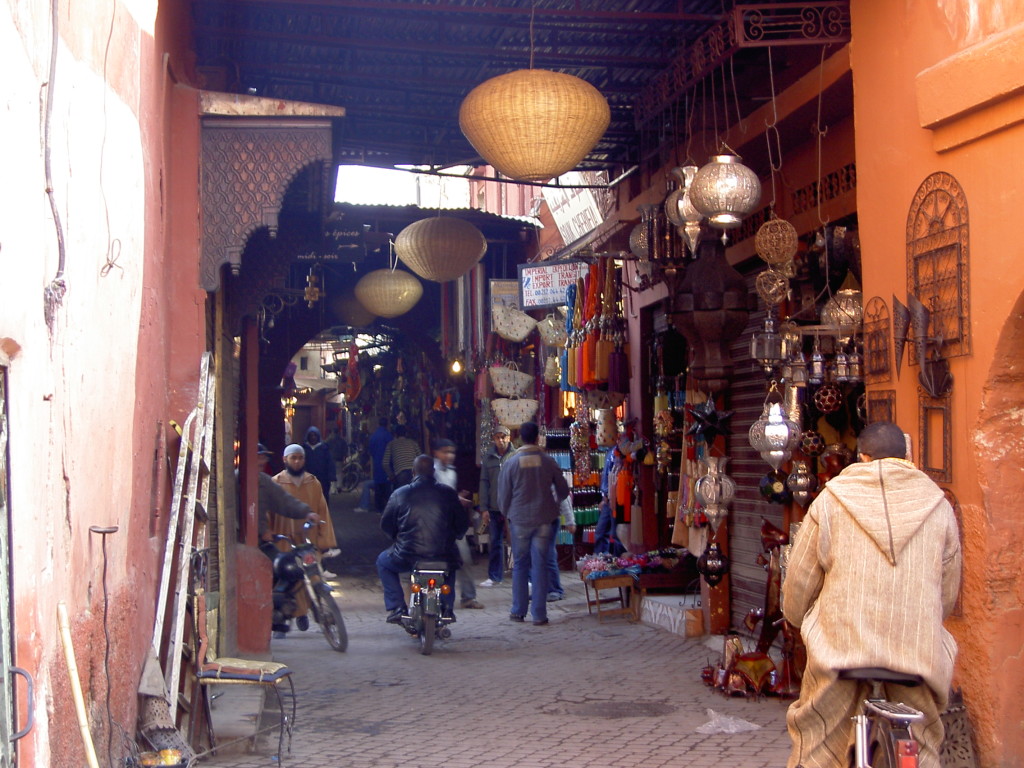 medina, Marrakech, back streets 