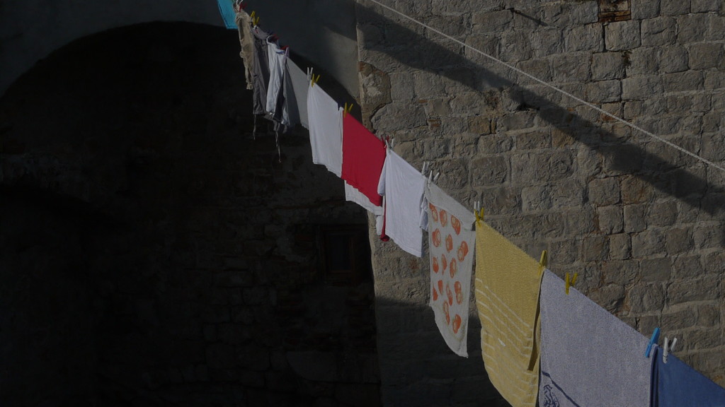 washing on the line in Dubrovnik