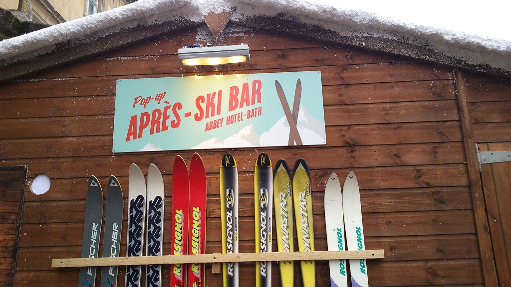 Apres ski bar, Bath Christmas market