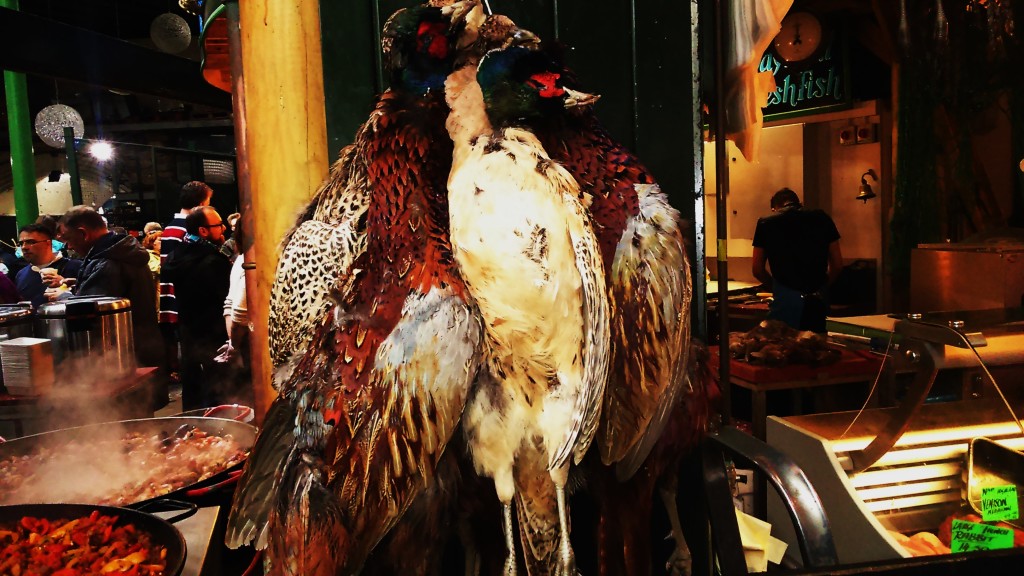 Borough Market, wild meat and game stands