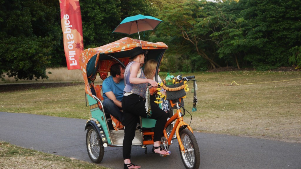 Spicy Lates roving rickshaw