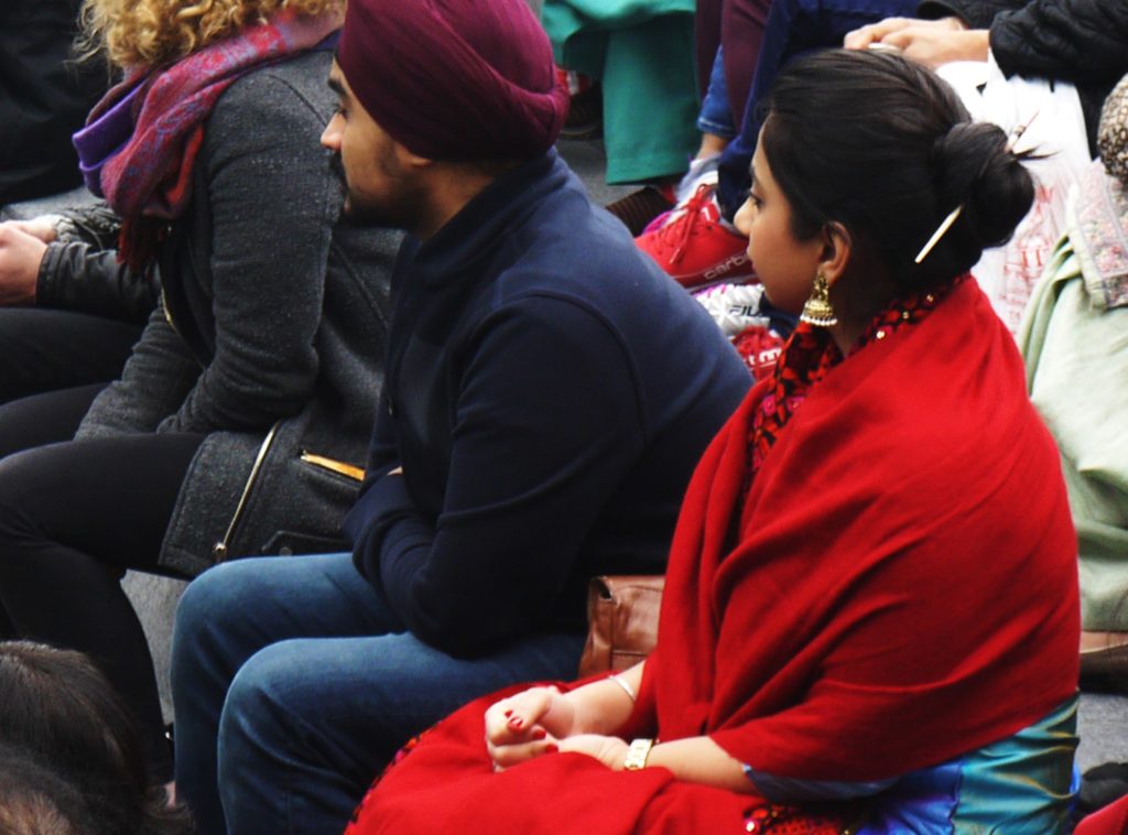 couple at the Vaisakhi Festival 2016 