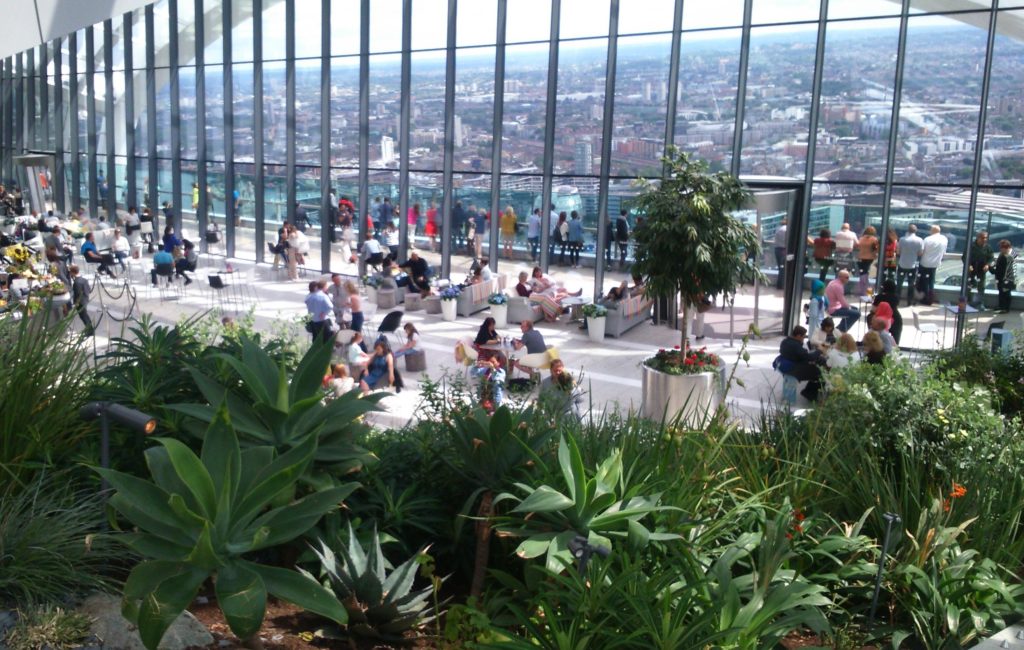 views from the Sky Garden, London