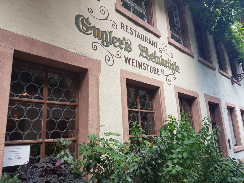 Englers Weinkrugle restaurant in Freiburg 