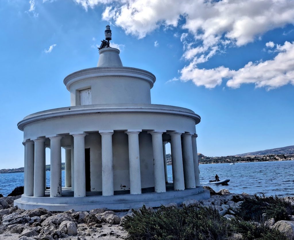 Saint Theodore lighthouse in Argistoli, Kefalonia