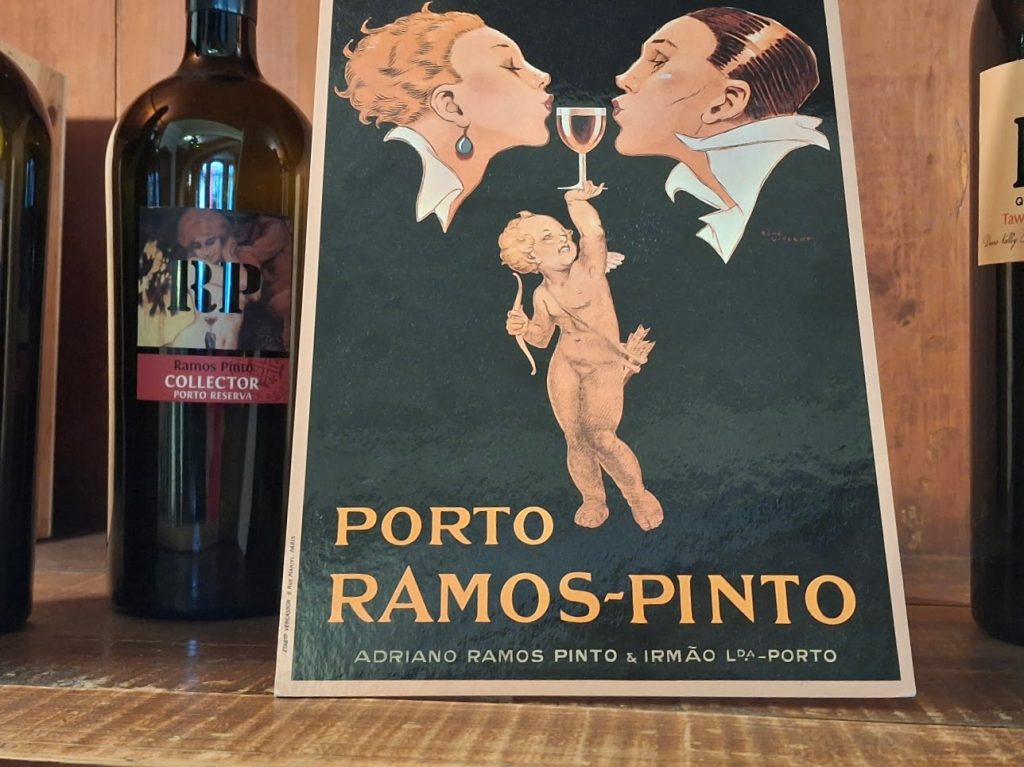 vintage port poster from Porto - the home of Port